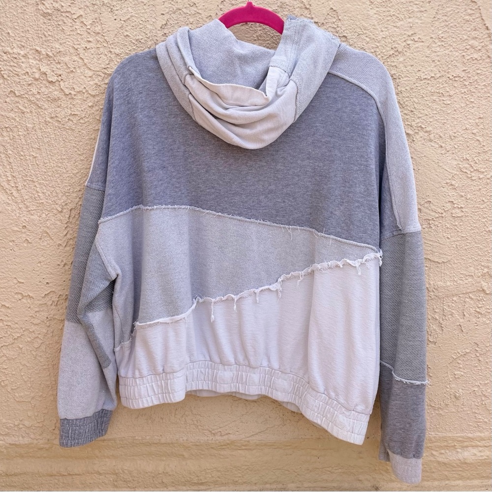 Mcq By Alexander Mcqueen Raw Edge Patchwork Hoodi… - image 7